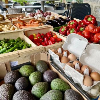 Le petit marché au camping